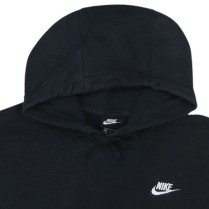Nike Womens Black M Pullover Hoodie 80% Cotton 20% Polyester