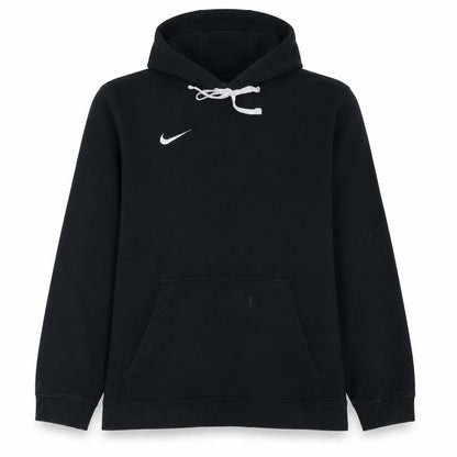 Nike Men's Black XL Pullover Hoodie with Logo and Pockets