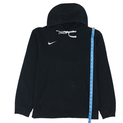 Nike Men's Black XL Pullover Hoodie with Logo and Pockets