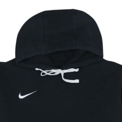Nike Men's Black XL Pullover Hoodie with Logo and Pockets