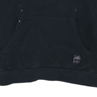 Quiksilver Men's Black Pullover Hoodie M Surf Graphic Fleece