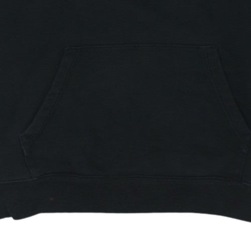 GAP Mens Black XL Pullover Hoodie Fleece Logo Sweatshirt