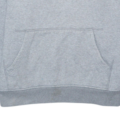 Puma Men's Grey Hoodie Large Pullover Logo Cotton Blend Casual