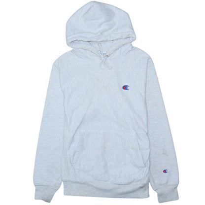 Champion Men's Grey Reverse Weave Pullover Hoodie Size S