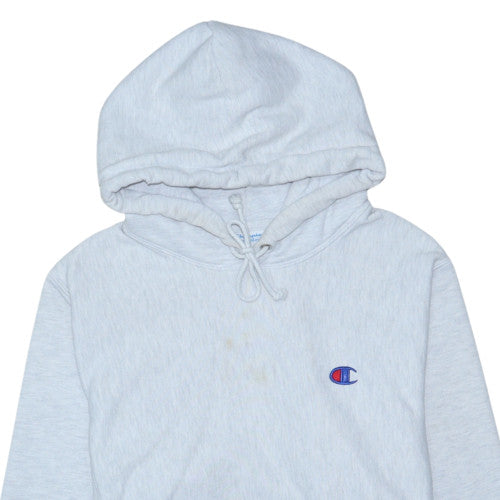 Champion Men's Grey Reverse Weave Pullover Hoodie Size S