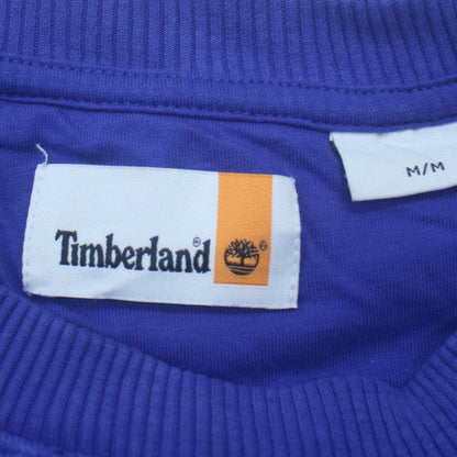 Timberland Women Purple Crew Neck Pullover Sweatshirt M Cotton Blend