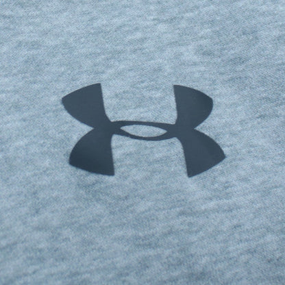 Under Armour Mens Grey Full Zip Hoodie Size L Loose Fit