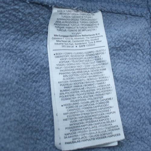 Nike Men's Blue Pullover Hoodie Small Fleece Sportswear