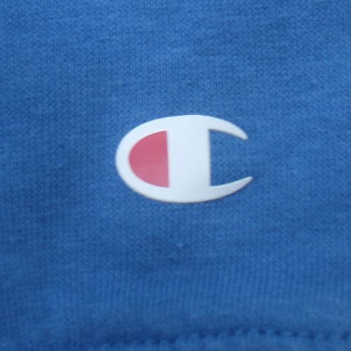 Champion Men's Blue Crew Neck Pullover Sweatshirt Size L