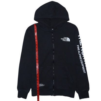 The North Face Men's Black Full Zip Hoodie Size M Outdoor Fleece