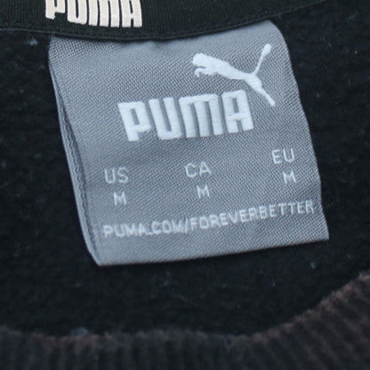 Puma Men's Black Crew Neck Pullover Sweatshirt Size M