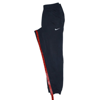 Nike Men's Black Jogger Sweatpants Small Tapered Fit Fleece