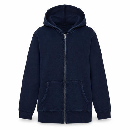 Levi's Women's Navy Full Zip Hoodie Size S Cotton Blend