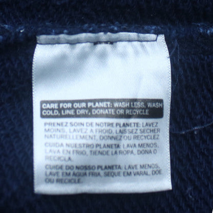Levi's Women's Navy Full Zip Hoodie Size S Cotton Blend