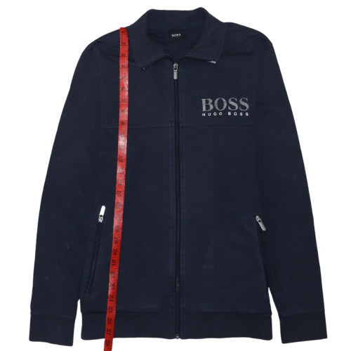 Hugo Boss Men's Black Regular Fit Track Jacket Size L