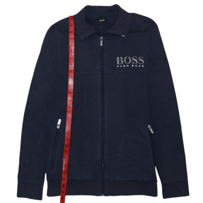 Hugo Boss Men's Black Regular Fit Track Jacket Size L