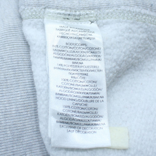 Polo Ralph Lauren Womens Grey Full Zip Hoodie XS Cotton Blend