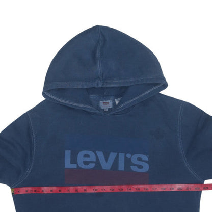 Levi's Men's Blue Pullover Hoodie XL Classic Logo Cotton Sweatshirt