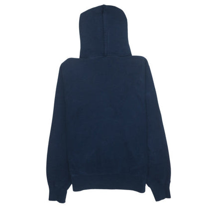 Champion Men's Blue Pullover Hoodie Medium Fleece Sweatshirt