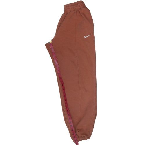 Nike Men's Brown Fleece Sweatpants Small Regular Fit