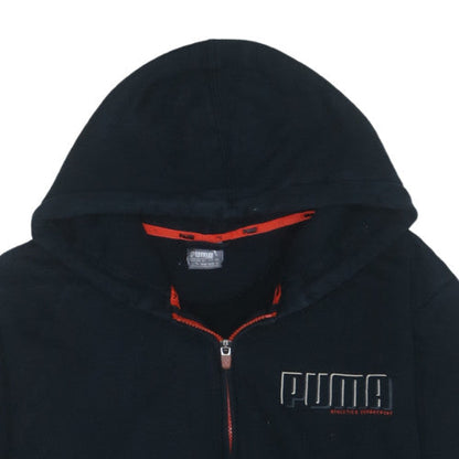 Puma Men's Black XL Full Zip Fleece Hoodie