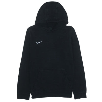 Nike Boys Black Pullover Hoodie XL Fleece Sportswear Hooded Sweatshirt