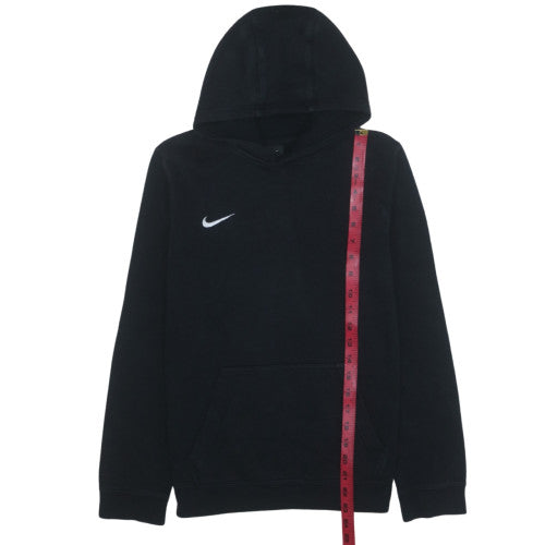 Nike Boys Black Pullover Hoodie XL Fleece Sportswear Hooded Sweatshirt