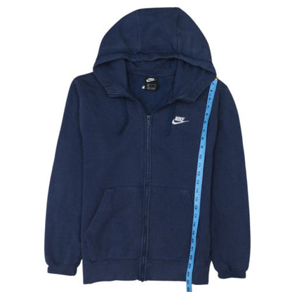 Nike Men’s Blue Full Zip Hoodie Sweatshirt Size S Regular Fit
