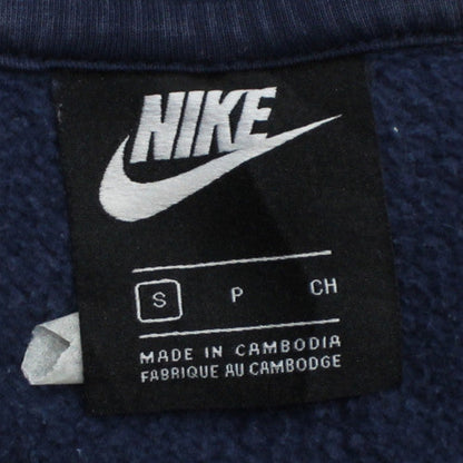 Nike Men’s Blue Full Zip Hoodie Sweatshirt Size S Regular Fit