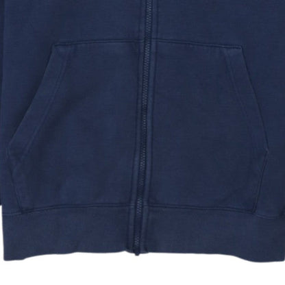 Nike Men’s Blue Full Zip Hoodie Sweatshirt Size S Regular Fit