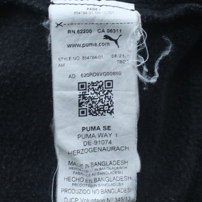 Puma Womens Black Pullover Hoodie Size 14 Hooded Sweatshirt