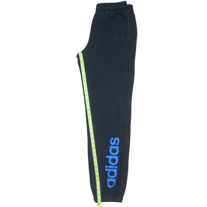 Adidas Boys Black Jogger Sweatpants 16 Years Sport Essentials Fleece
