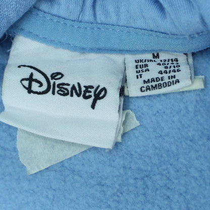 Disney Women Blue Mickey Mouse Pullover Hoodie Size 12 M