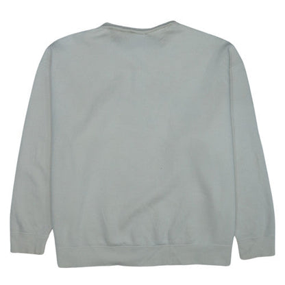 Nike Women's Beige 1/4 Zip Sweatshirt Medium Fleece Pullover