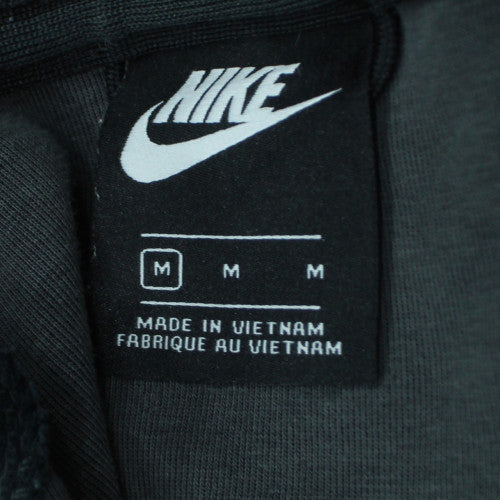 Nike Men's Black Full Zip Hoodie Size M Fleece Sweatshirt