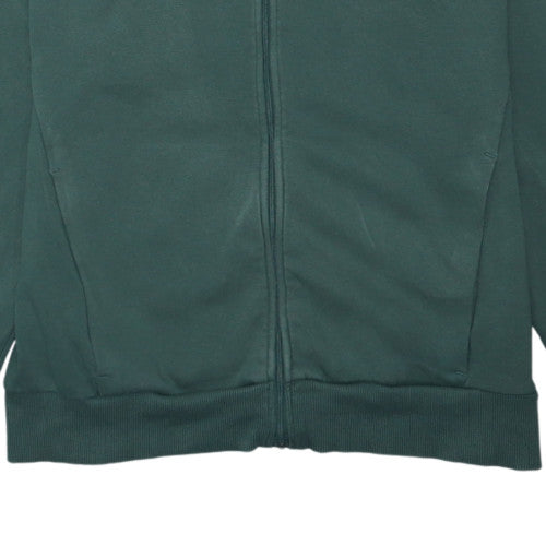 Gymshark Men's Green Full Zip Hoodie Size M Sportswear