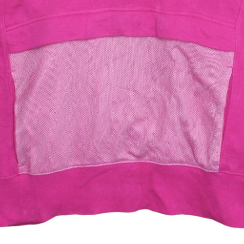 Nike Air Women’s Pink Pullover Hoodie 2XL Cotton Blend Logo Style
