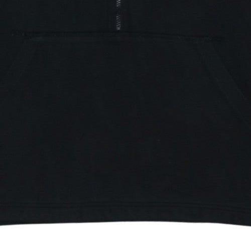 adidas Men's Black XL 1/2 Zip Hoodie with Logo Graphic