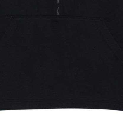 adidas Men's Black XL 1/2 Zip Hoodie with Logo Graphic