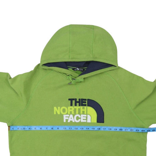 The North Face Mens Green XL Pullover Hoodie Cotton Blend
