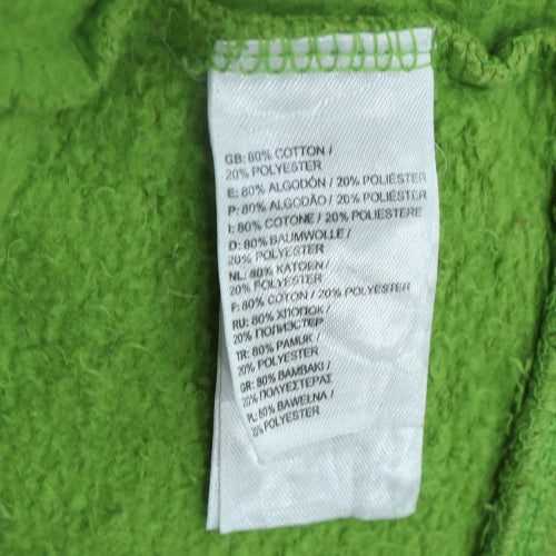 The North Face Mens Green XL Pullover Hoodie Cotton Blend