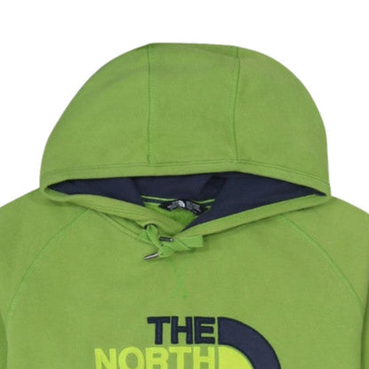 The North Face Mens Green XL Pullover Hoodie Cotton Blend