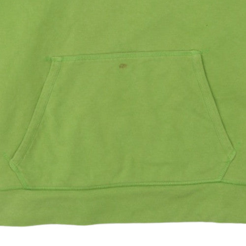 The North Face Mens Green XL Pullover Hoodie Cotton Blend