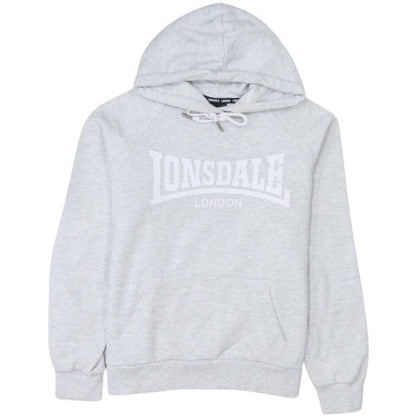 Lonsdale London Women's Grey Size 14 Pullover Hoodie