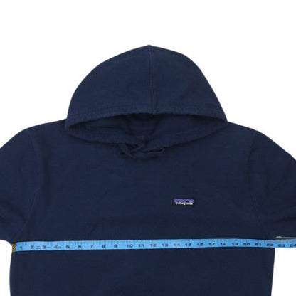 Patagonia Men's Blue Pullover Hoodie L Regular Fit Fleece