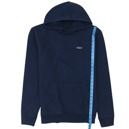 Patagonia Men's Blue Pullover Hoodie L Regular Fit Fleece