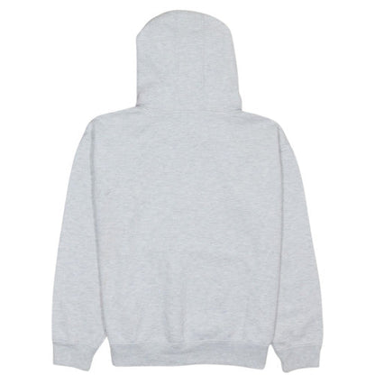 Champion Womens Grey Pullover Hoodie Medium Cotton Blend
