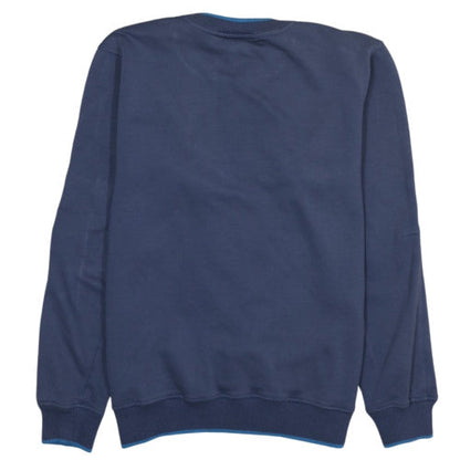 Le Coq Sportif Men's Blue XL Pullover Sweatshirt Logo Fleece