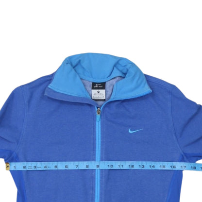 Nike Men's Blue Dri-FIT Full Zip Sweatshirt Jacket Size M