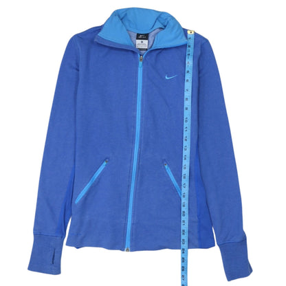Nike Men's Blue Dri-FIT Full Zip Sweatshirt Jacket Size M